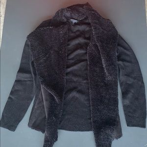 Faux leather and fur Jacket